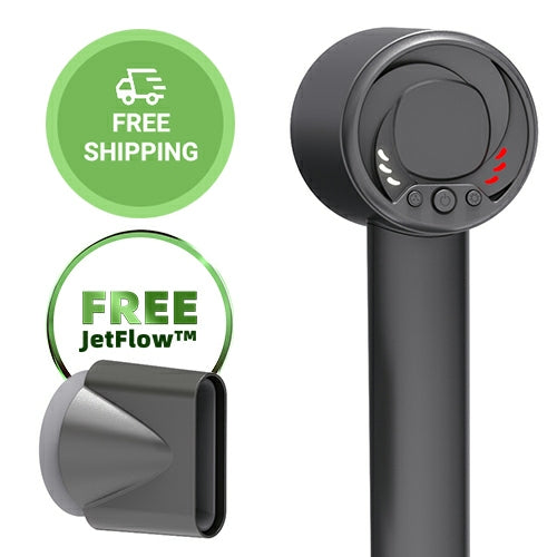 Vividreamore hair dryer with free JetFlow styling nozzle and free shipping promotion, professional airflow attachment for smooth styling and added savings.