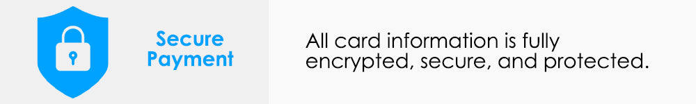 Card information is fully protected