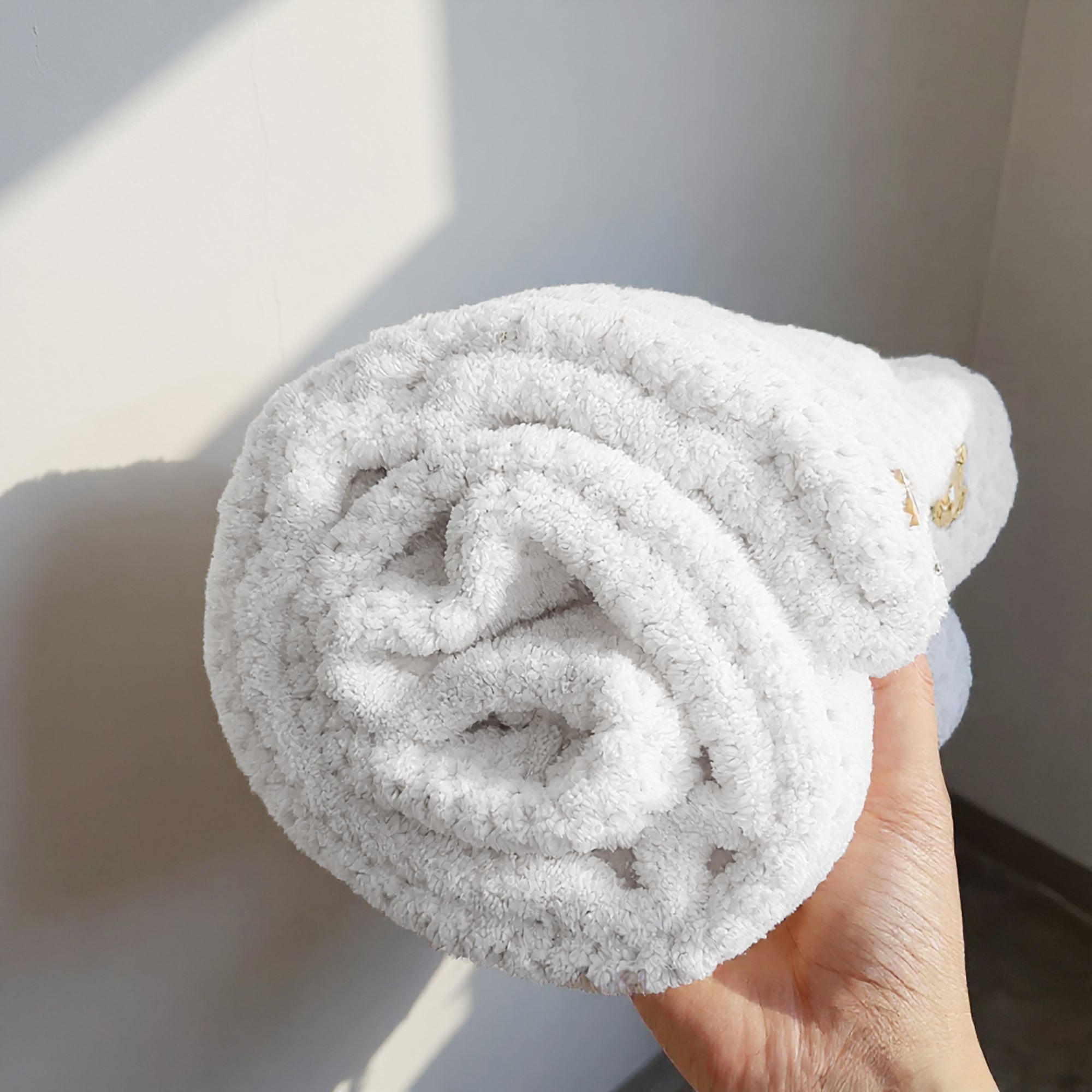 White Pineapple - Pattern Hair Turban - Vividreamore