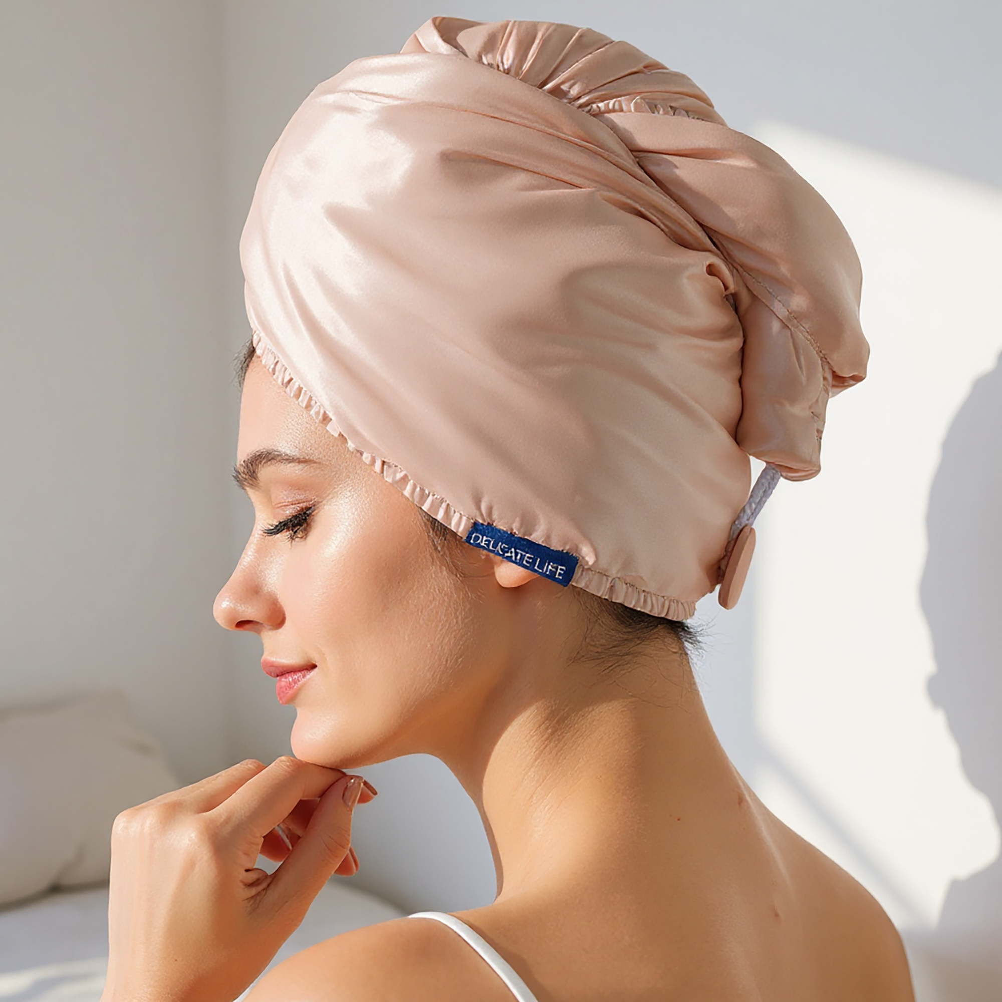Champagne Gold Hair Turban