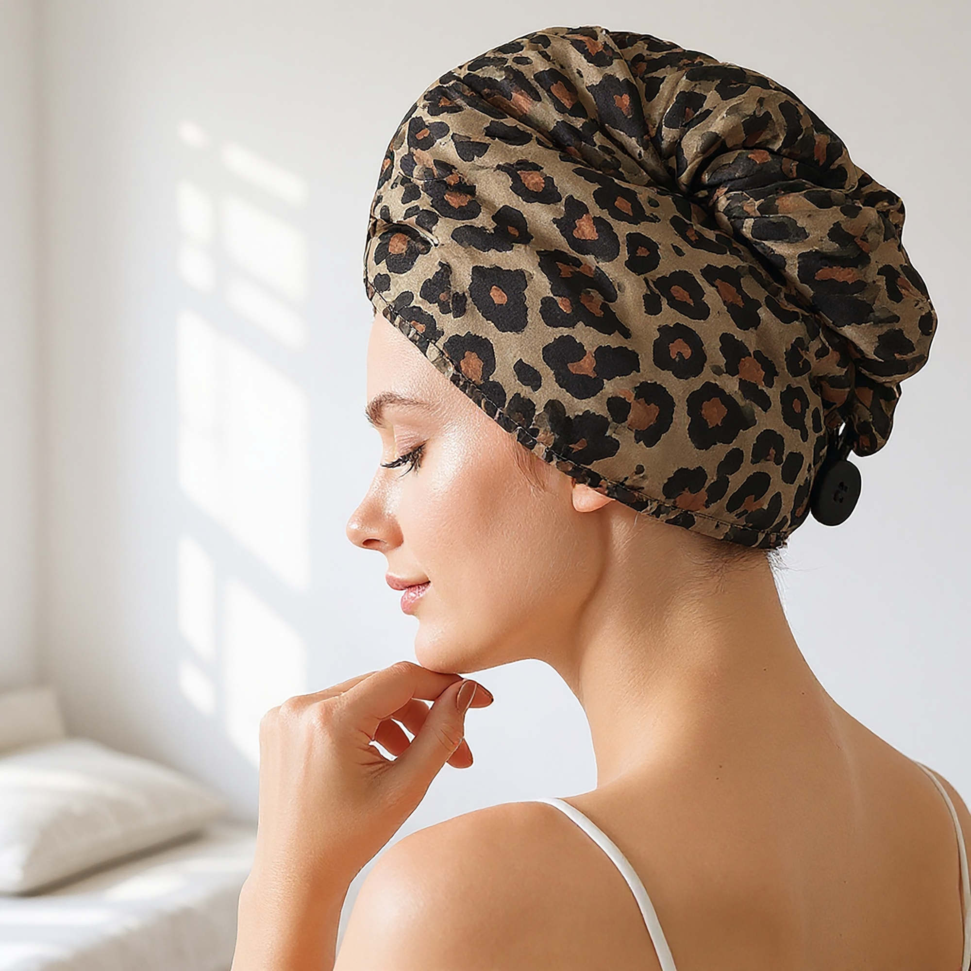 Leopard Print Hair Turban