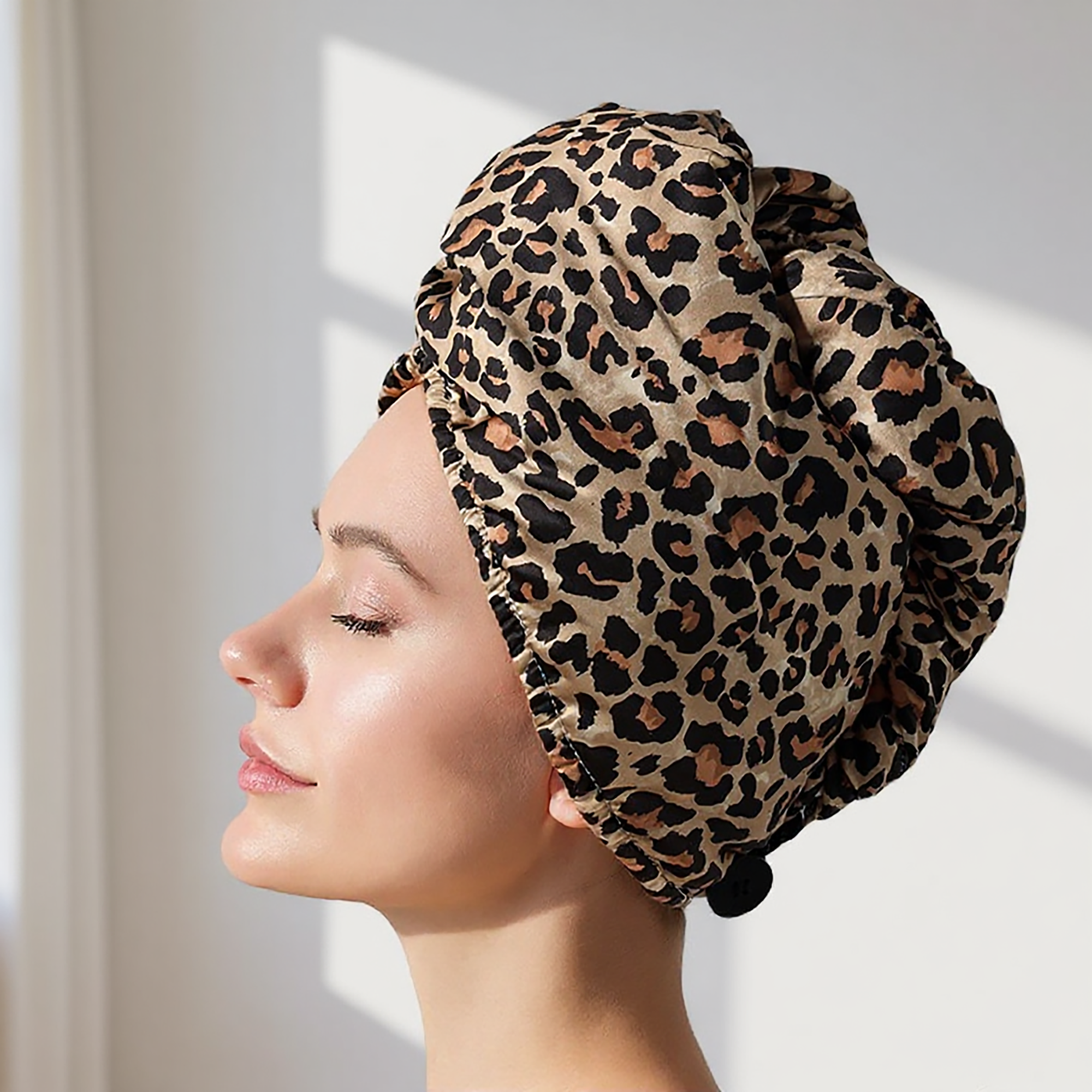 Leopard Print Hair Turban