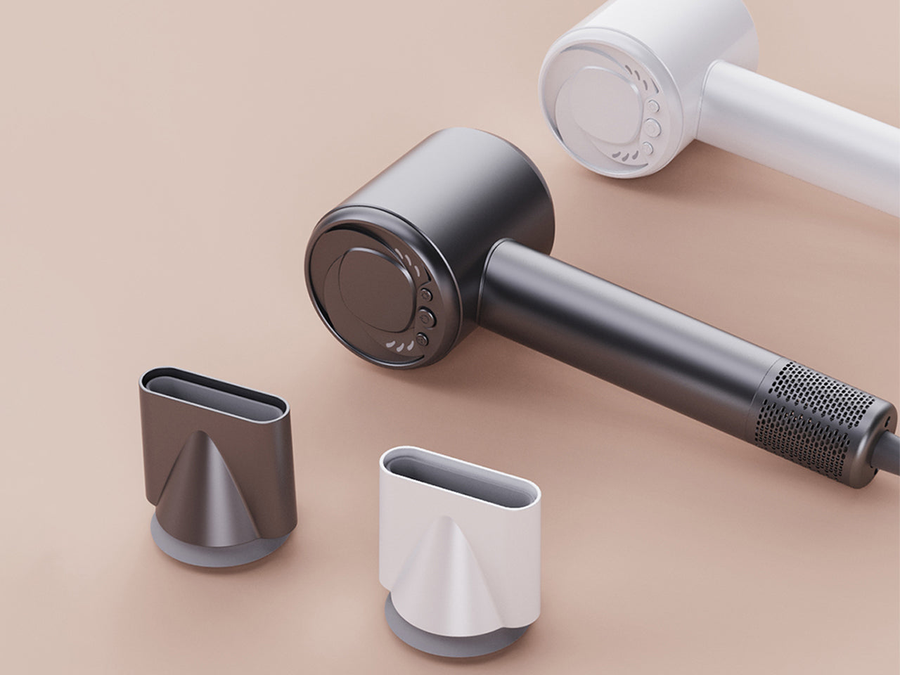 Vividreamore Velo Essential high-speed ionic hair dryer with magnetic nozzles and intelligent heat control